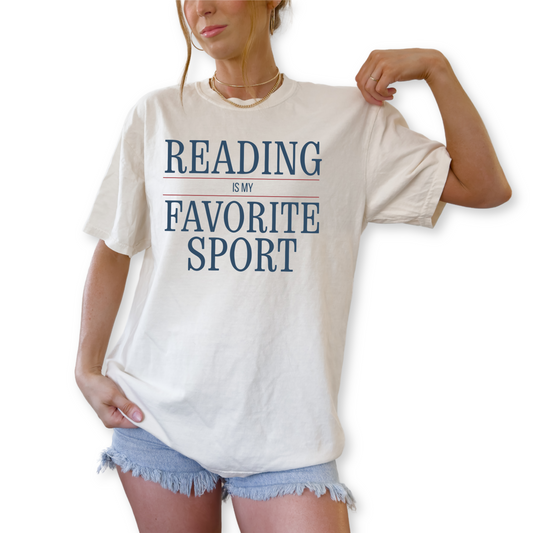 Reading is my favorite sport
