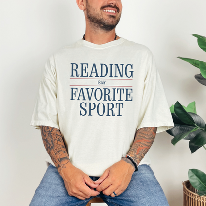 Reading is my favorite sport