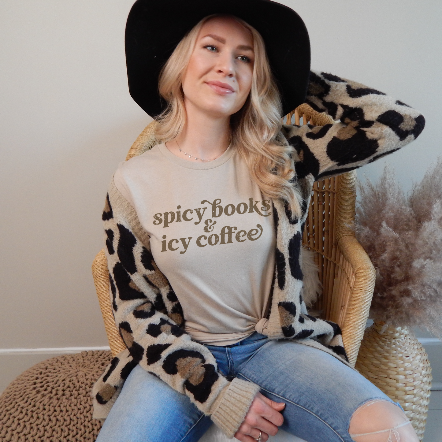 Spicy Books and Iced Coffee
